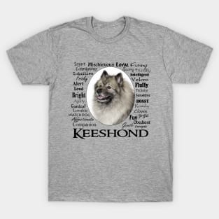 Keeshond Traits T-Shirt